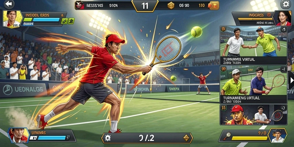 Fitur multiplayer yang memungkinkan bermain bersama teman-teman.