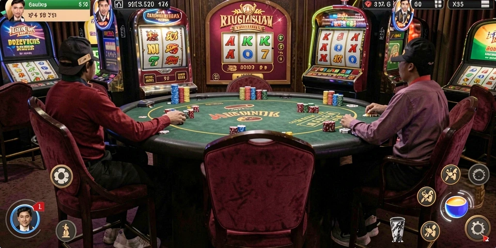 Screenshot memperlihatkan fitur bonus yang menguntungkan bagi pemain.