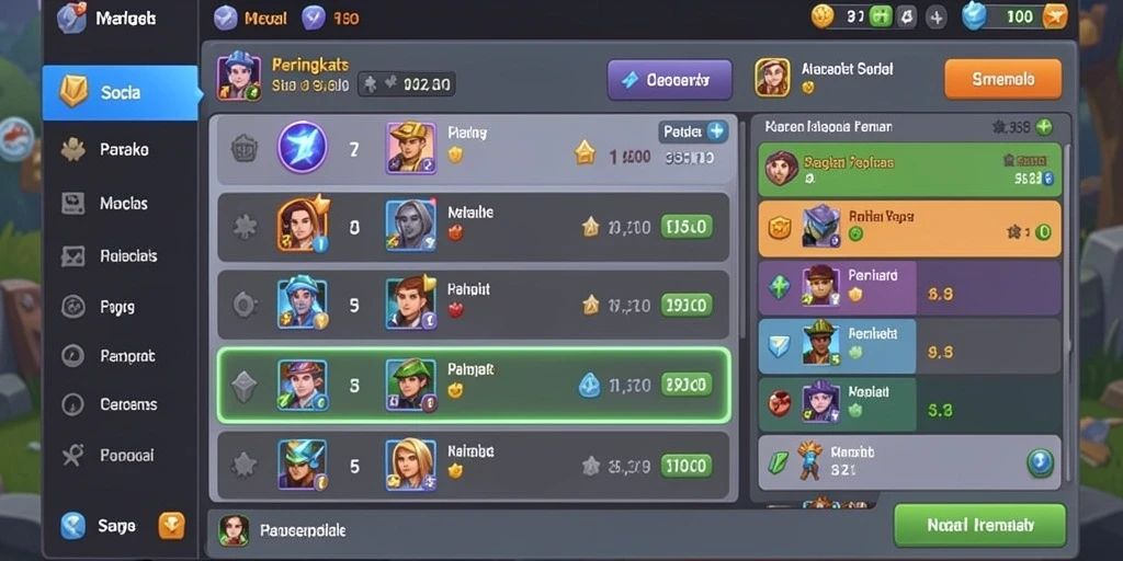 Deskripsi bonus yang tersedia di dalam game.